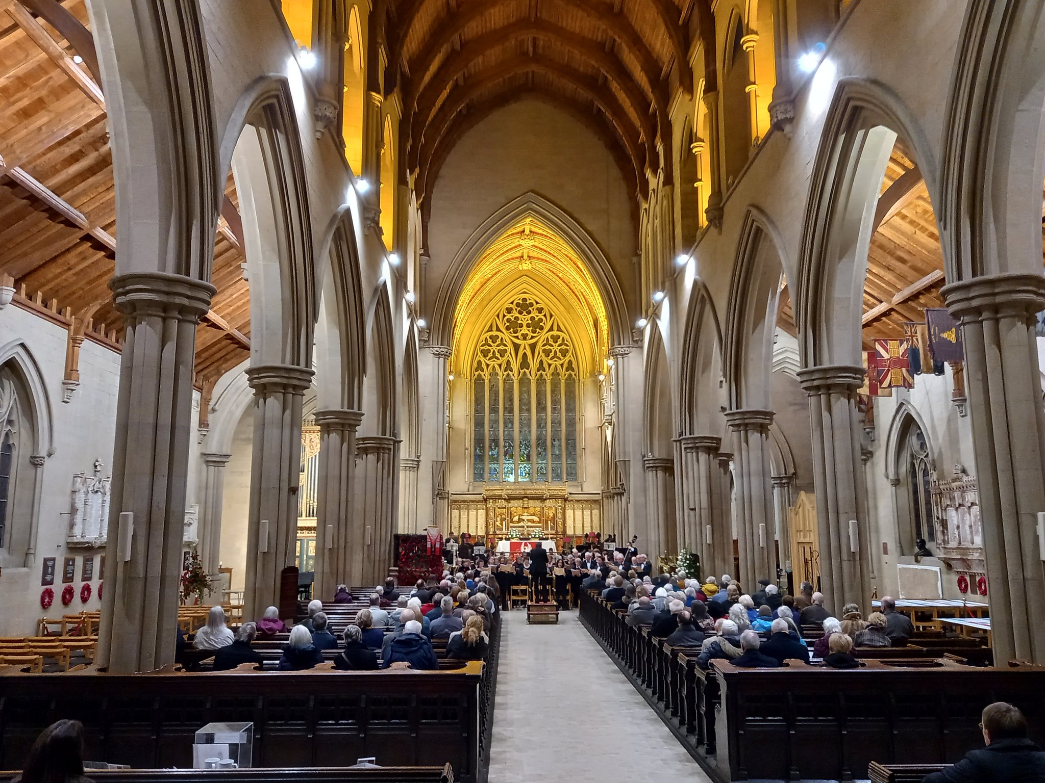 Wingates Band at Bolton Parish Church